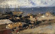 Konstantin Korovin Port oil painting artist